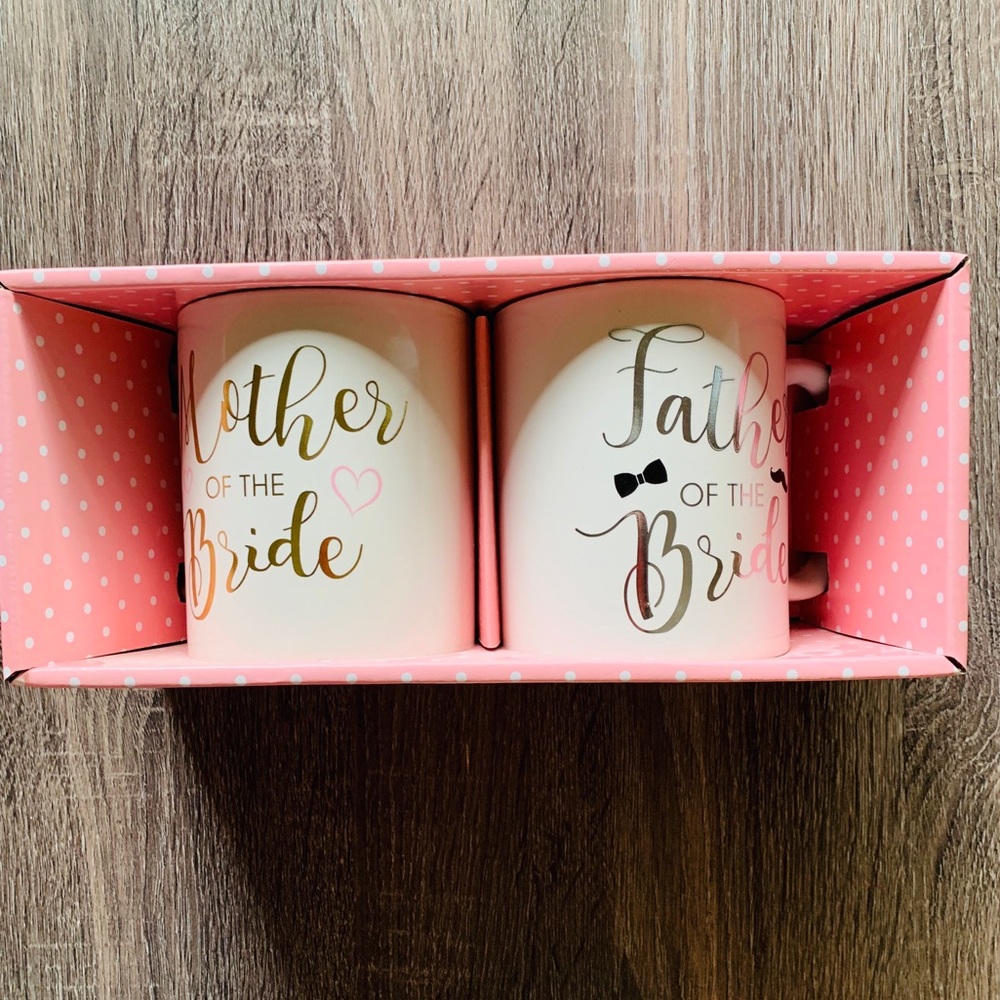 Mother of bride & Father of bride Mugs